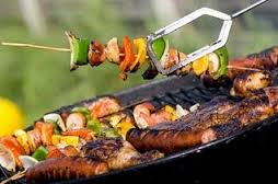 Grilled bbq food