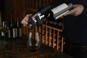 Coravin in use