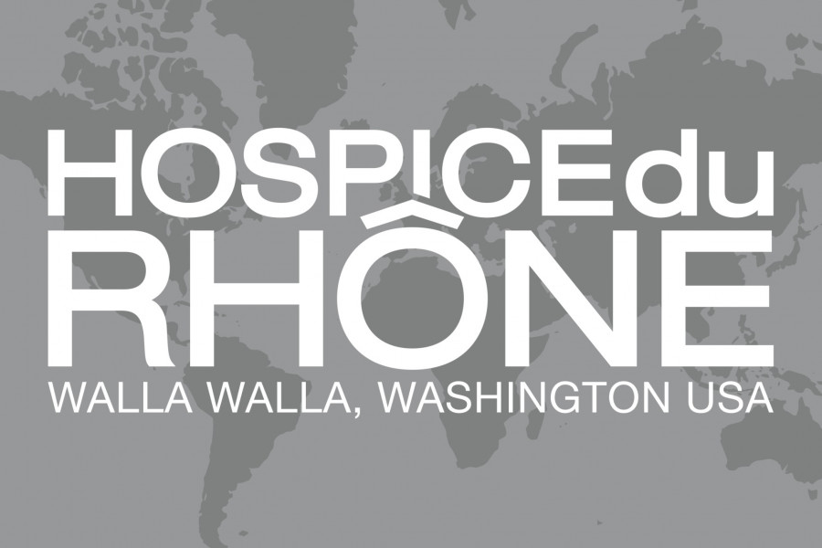 Hospice du Rhone's Logo Walla Walla 2024
