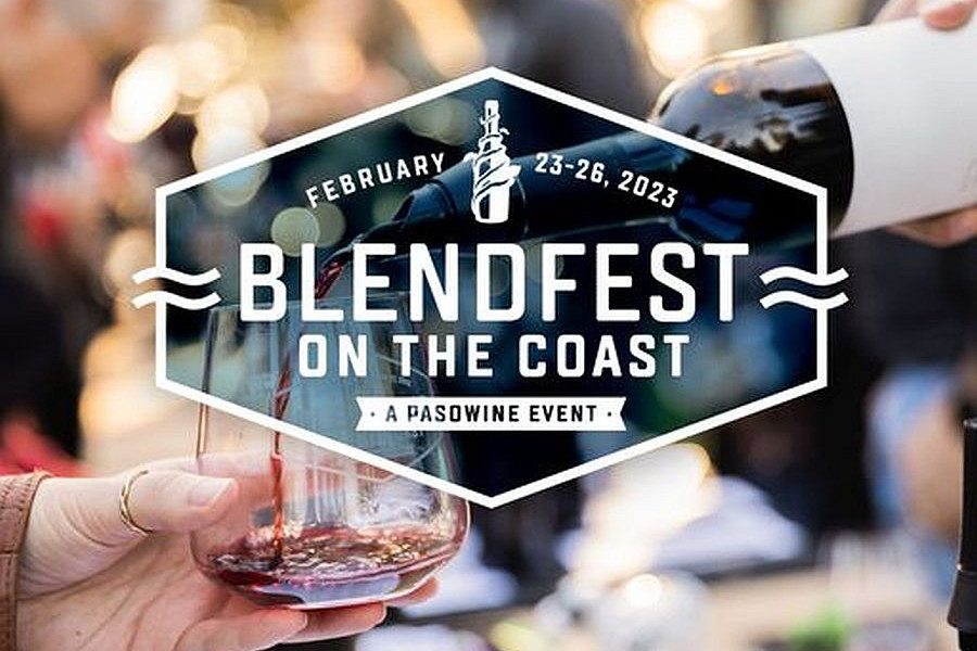 Paso Robles Blendfest on the Coast logo for 2023