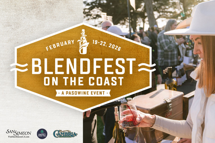 Paso Robles Blendfest on the Coast logo for 2023