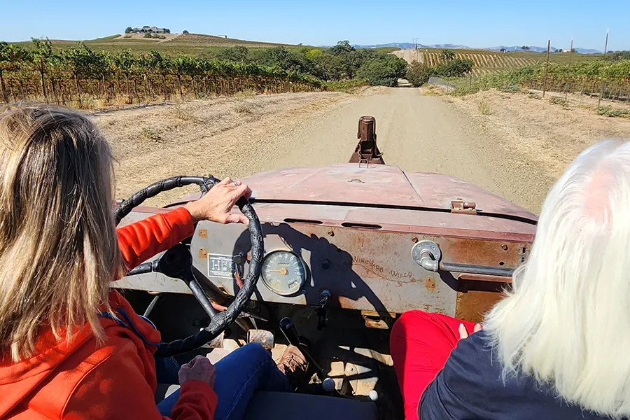 Vineyard Jeep Tour with Cindy Steinbeck of Steinbeck Vineyards Paso Robles